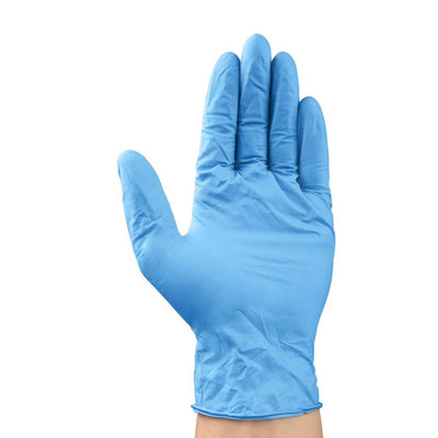 Guantes de nitrilo azules 3.5gr x100 unidades