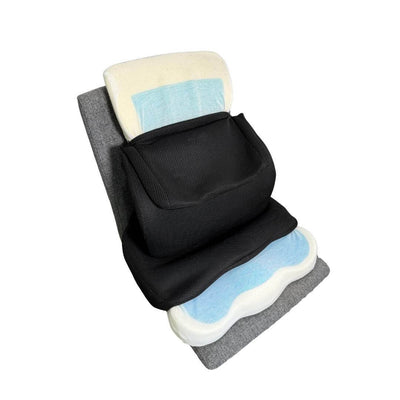 Pack cojines asiento: cojín de asiento, cojín de respaldar lumbar