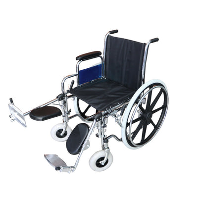 Silla traumatológica de acero cromado