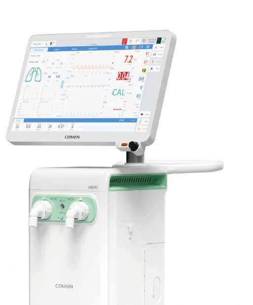 Interfaz de ventilación pediátrica del VN8HFO