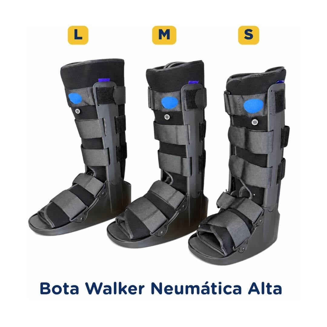 Bota Walker neumática, corta o larga para recuperación de lesiones — vista 4