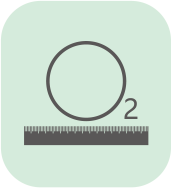 Calibración en línea de la concentración de oxígeno