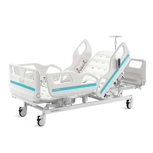Cama Clínica Eléctrica V6v — 3 Funciones y Acabados de Grado Hospitalario