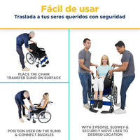 Arnés de transferencia para silla Vive Health — vista 5