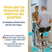 Elevador de transferencia con asistencia de pie Vive Health — vista 4
