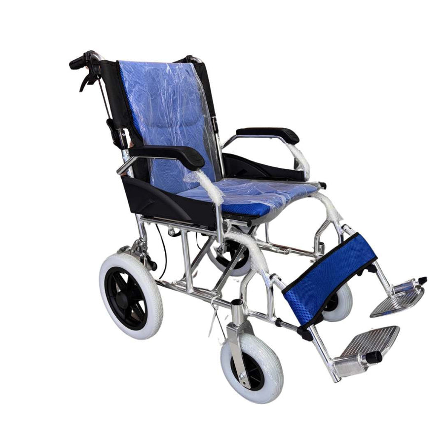 Silla de ruedas de paseo aluminio
