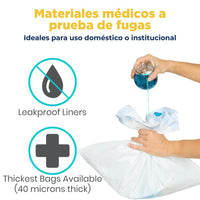 Bolsas desechables para silla sanitaria Vive Health — vista 4