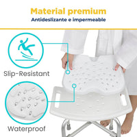 Cojín antideslizante para silla de ducha Vive Health — vista 6