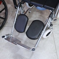 Silla de ruedas Multifunctional Chair 5 en 1 de acero cromado — vista 8