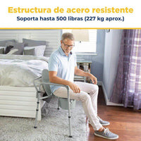 Silla sanitaria bariátrica — vista 7