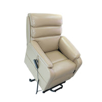 Sillón reclinable eléctrico con asistencia para incorporarse y masajes