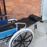 Silla de ruedas Multifunctional Chair 5 en 1 de acero cromado — vista 4