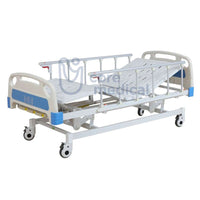 Cama clínica manual de 3 manivelas — vista 3