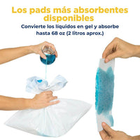 Pads absorbentes para inodoro portátil Vive Health — vista 6