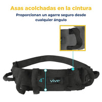 Cinturón de transferencia con asas Vive Health — vista 2