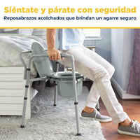 Silla sanitaria bariátrica — vista 4