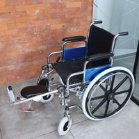Silla traumatológica de acero cromado — vista 7