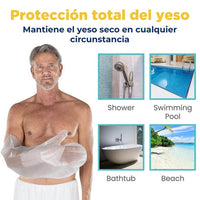 Protector impermeable para yeso de brazo Vive Health — vista 7