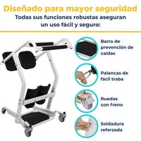Elevador de transferencia con asistencia de pie Vive Health — vista 6