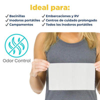 Pads absorbentes para inodoro portátil Vive Health — vista 3