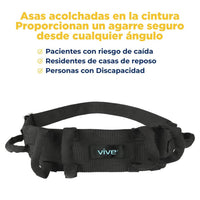 Cinturón de transferencia con asas Vive Health — vista 6
