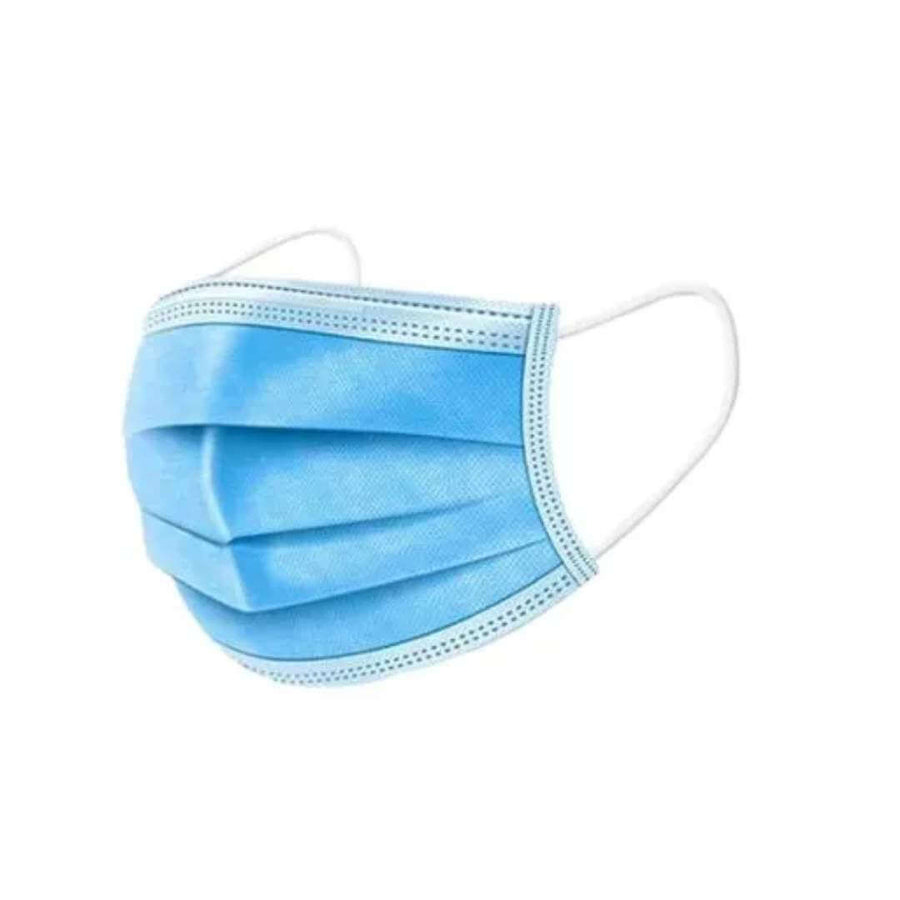 Mascarilla celeste por cajón
