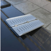 Rampa portátil de aluminio, accesibilidad y comodidad en movimiento — vista 7