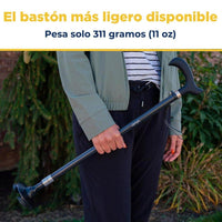 Bastón ergonómico autoestable de fibra de carbono Vive Health — vista 5