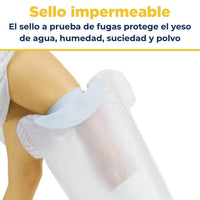 Protector impermeable para yeso de pierna Vive Health — vista 4