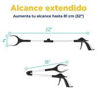 Pinza extensible plegable Vive Health — vista 2