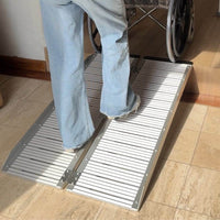 Rampa portátil de aluminio, accesibilidad y comodidad en movimiento — vista 6
