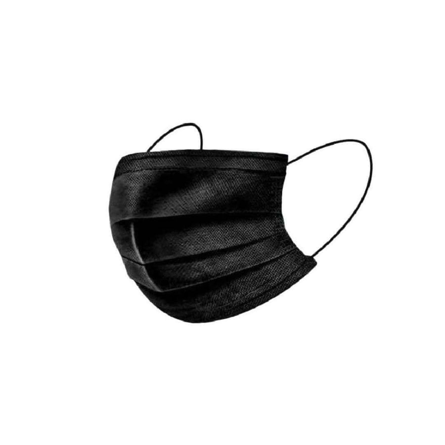 Mascarilla negra por cajón