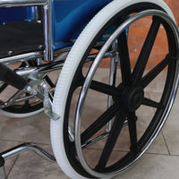 Silla traumatológica de acero cromado — vista 4