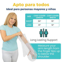 Protector impermeable para yeso de brazo Vive Health — vista 3