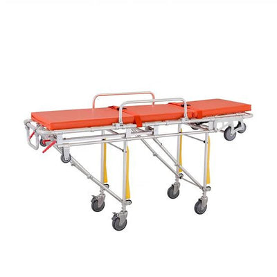 Camilla de aluminio plegable para ambulancia