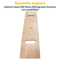 Tabla de transferencia de madera Vive Health — vista 3