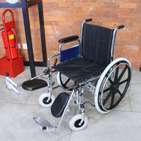 Silla traumatológica de acero cromado — vista 5