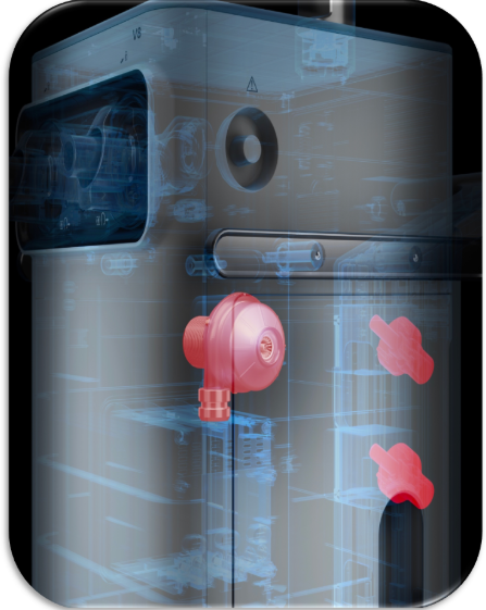 Sistema de doble impulsión: accionamiento neumático y electrónico